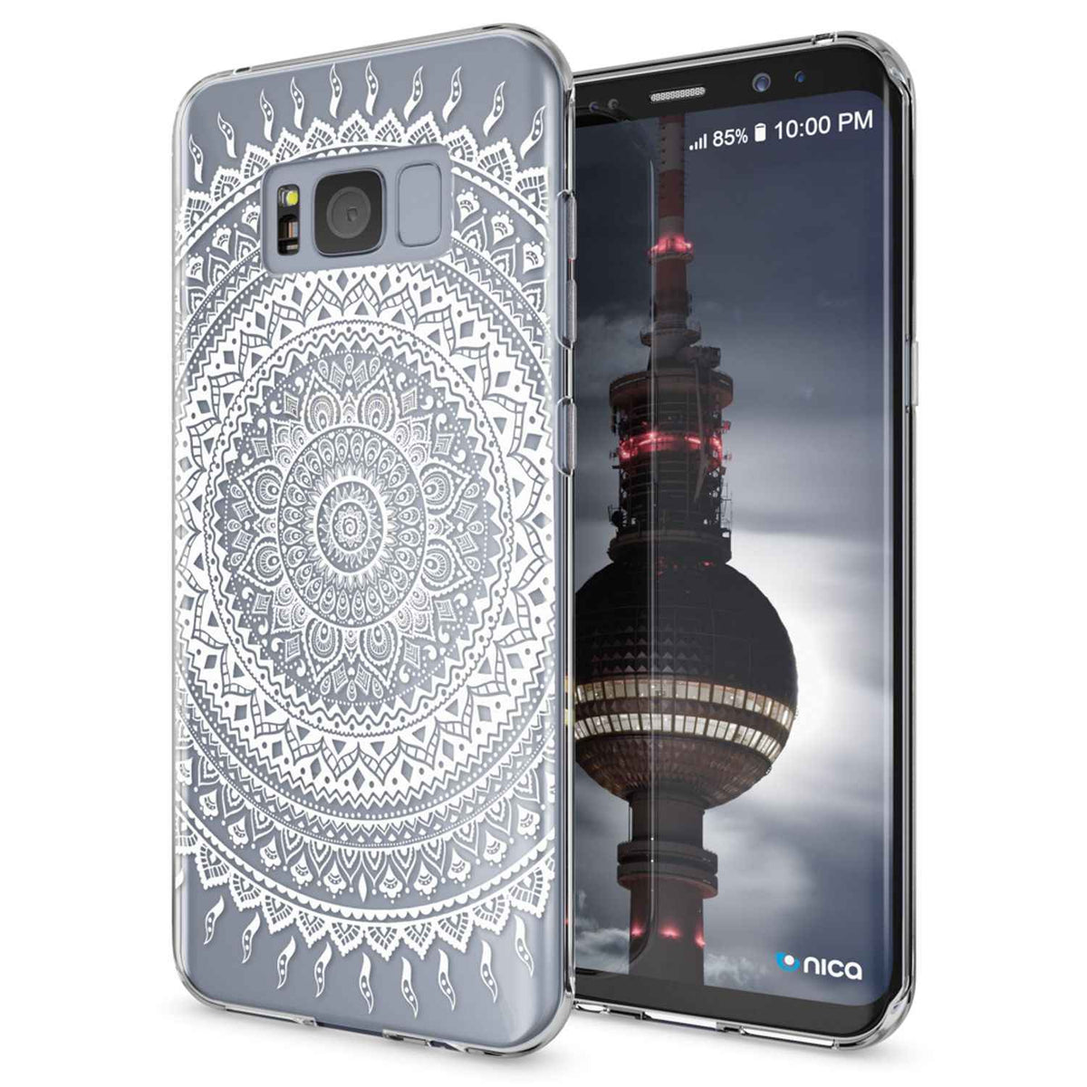 Samsung Galaxy S8 Plus Hülle Handyhülle von NALIA, Silikon Motiv Case Schutzhülle
