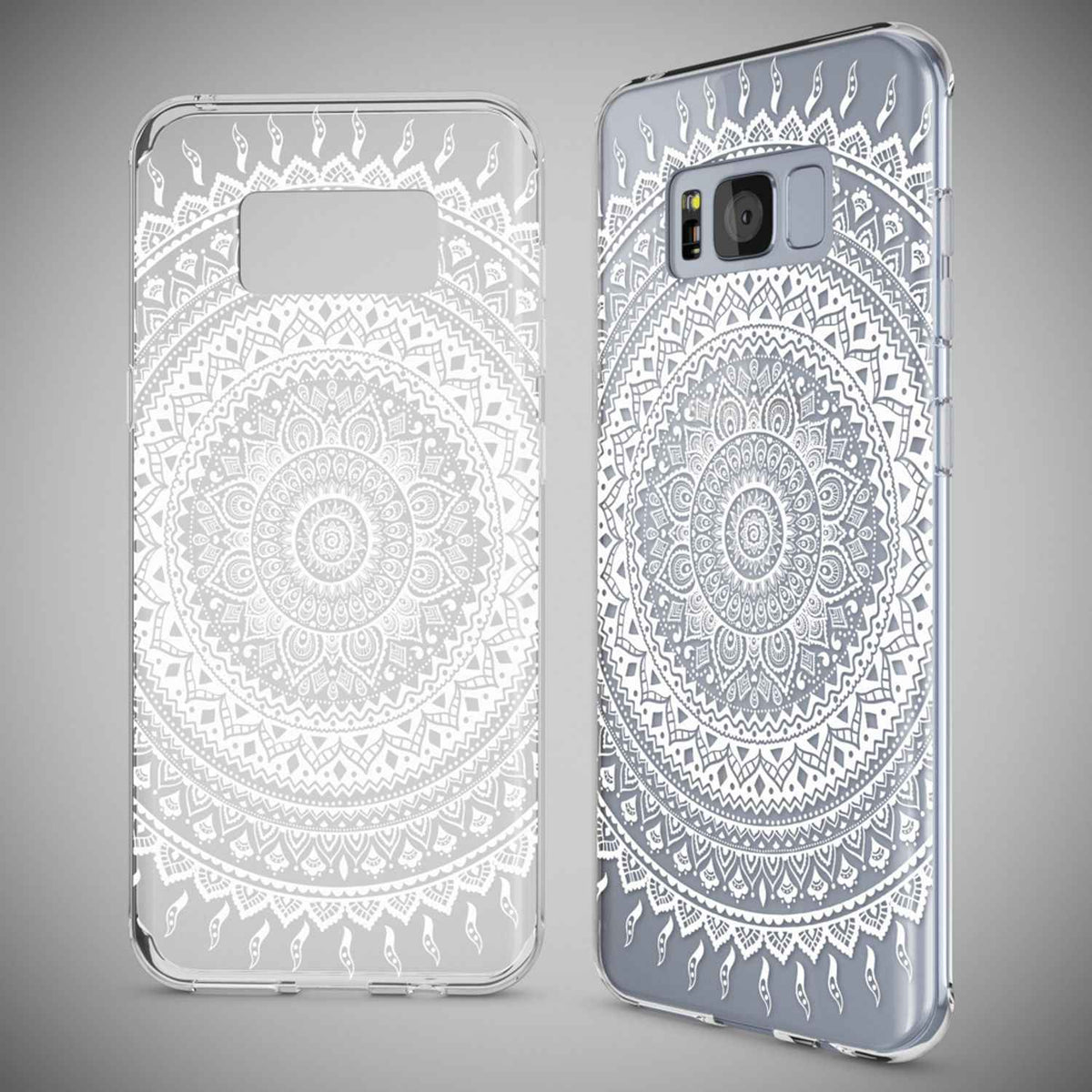 Samsung Galaxy S8 Plus Hülle Handyhülle von NALIA, Silikon Motiv Case Schutzhülle