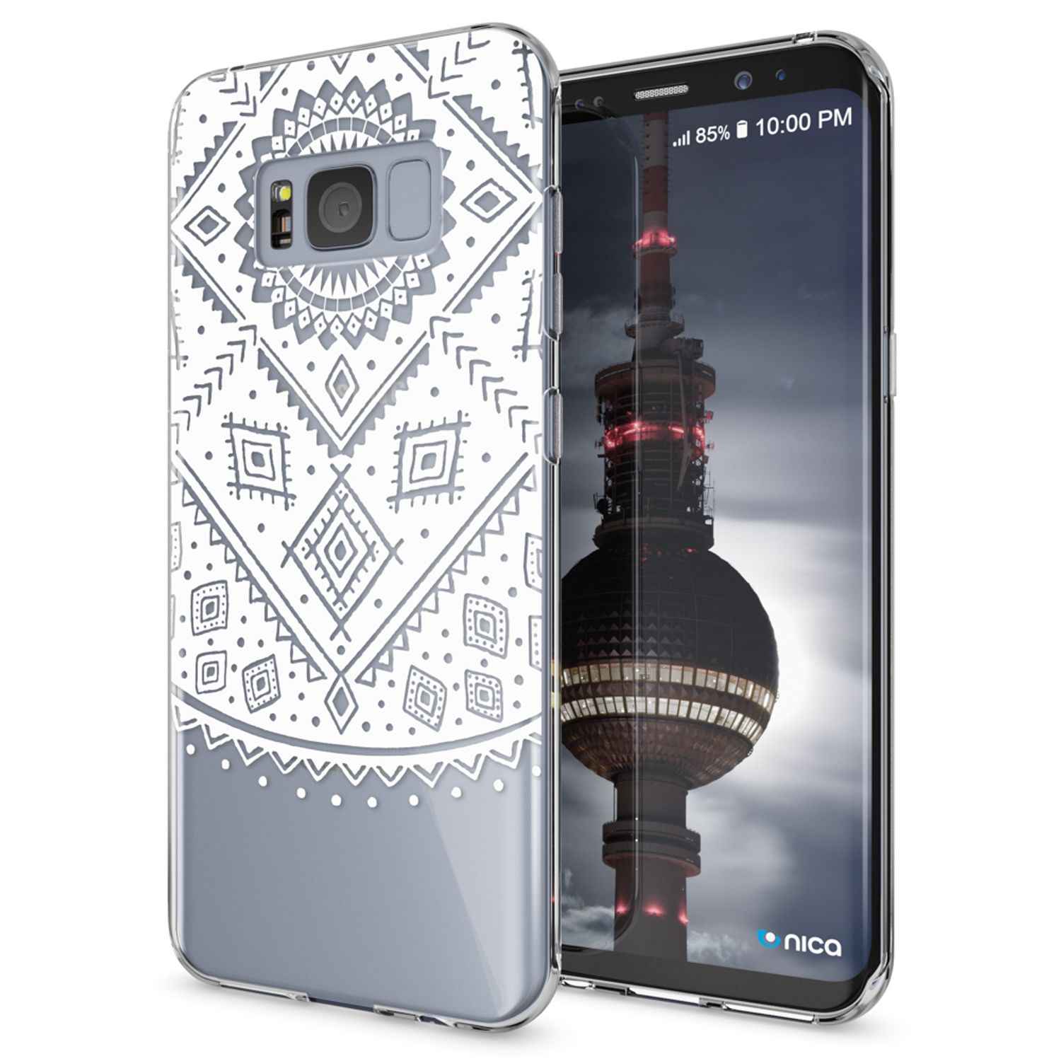Samsung Galaxy S8 Hülle Handyhülle von NALIA, Slim Silikon Motiv Case Schutzhülle