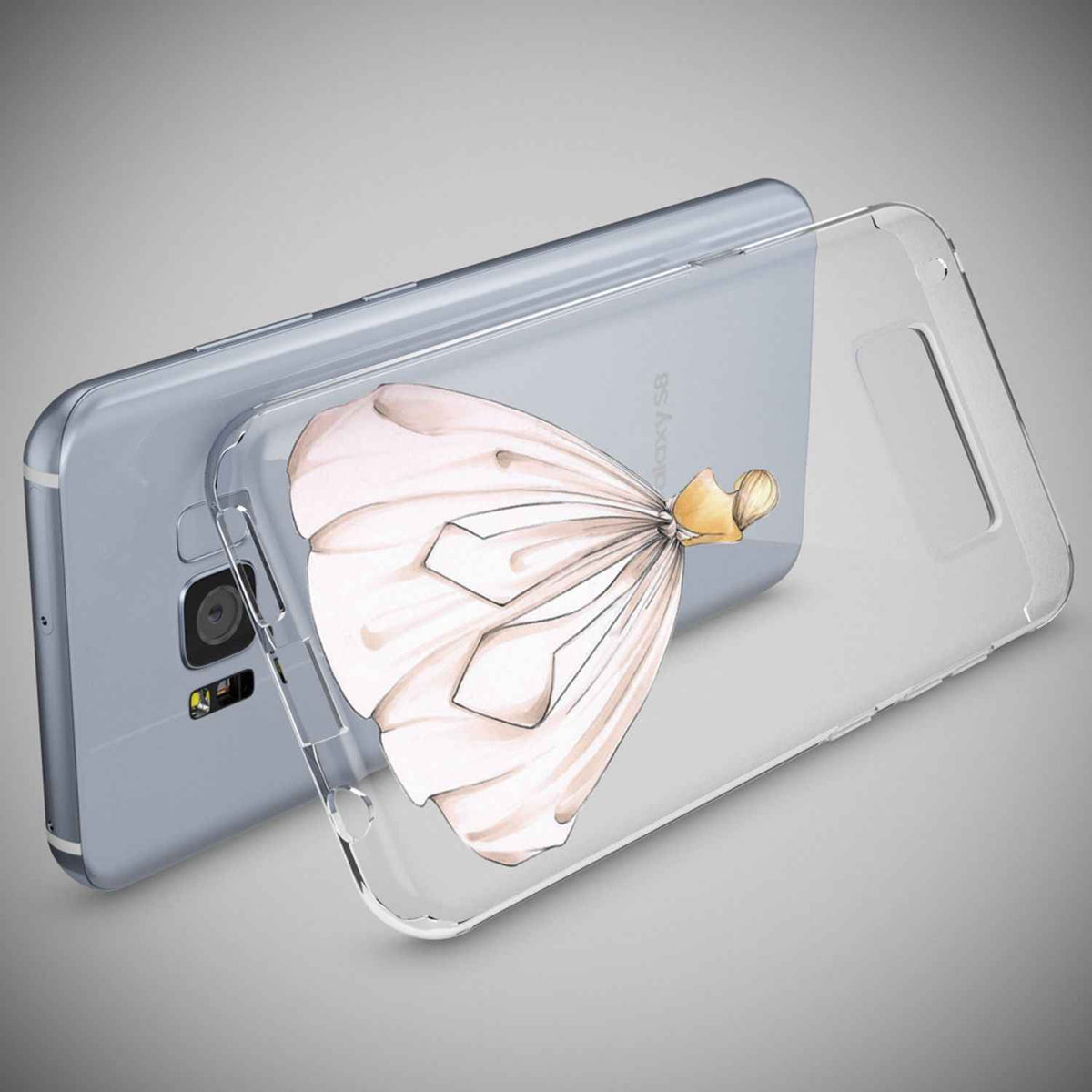 Samsung Galaxy S8 Plus Hülle Handyhülle von NALIA, Silikon Motiv Case Schutzhülle