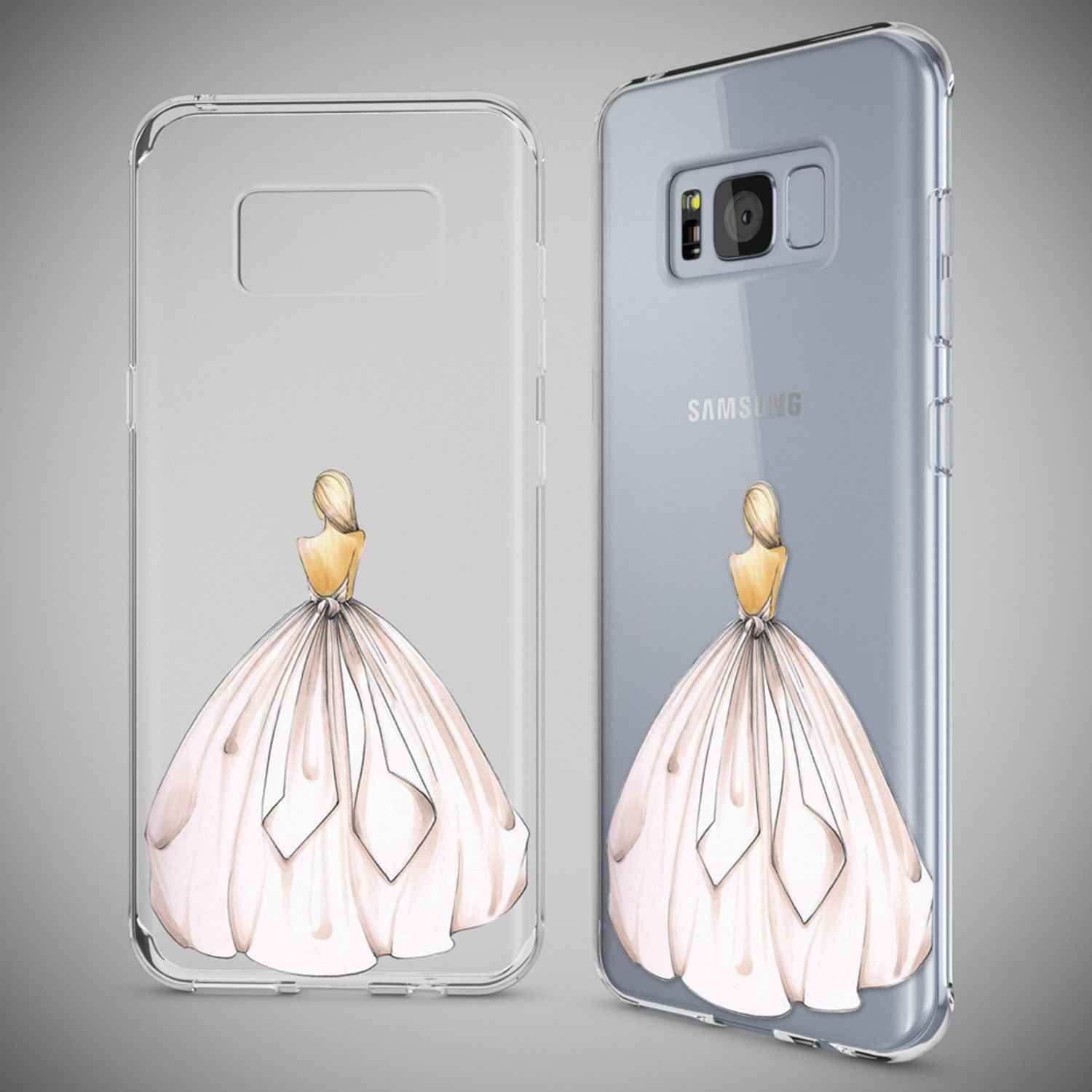 Samsung Galaxy S8 Hülle Handyhülle von NALIA, Slim Silikon Motiv Case Schutzhülle