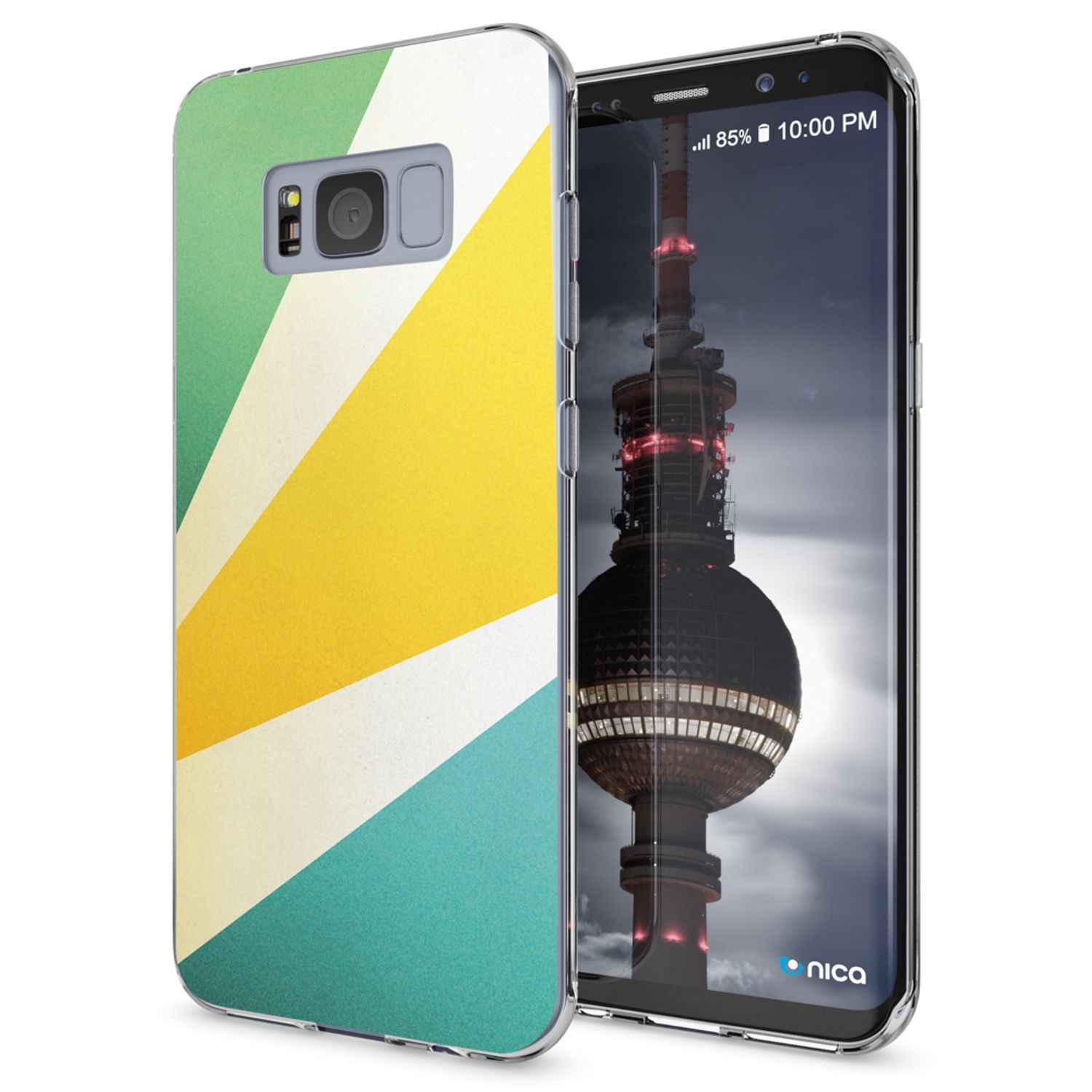 Samsung Galaxy S8 Hülle Handyhülle von NALIA, Slim Silikon Motiv Case Schutzhülle