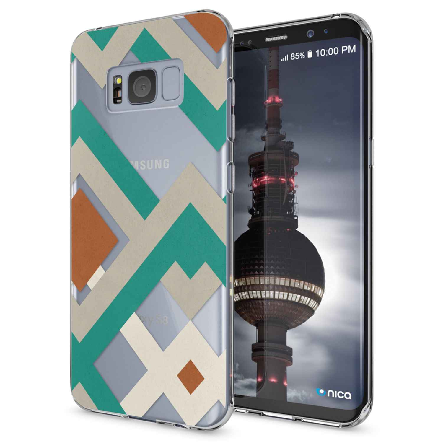 Samsung Galaxy S8 Hülle Handyhülle von NALIA, Slim Silikon Motiv Case Schutzhülle