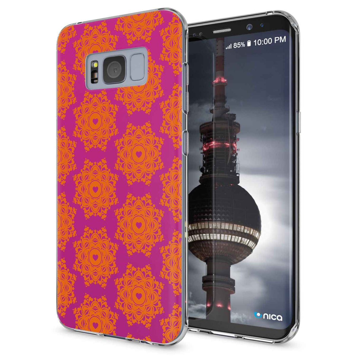 Samsung Galaxy S8 Plus Hülle Handyhülle von NALIA, Silikon Motiv Case Schutzhülle
