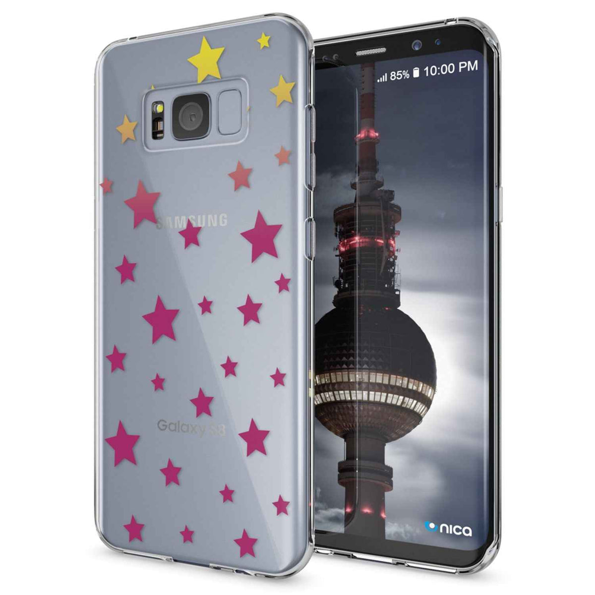 Samsung Galaxy S8 Plus Hülle Handyhülle von NALIA, Silikon Motiv Case Schutzhülle