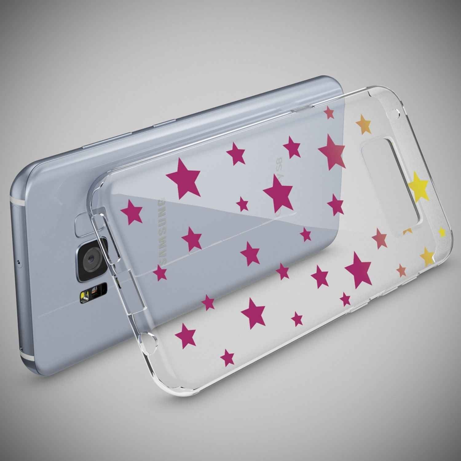Samsung Galaxy S8 Hülle Handyhülle von NALIA, Slim Silikon Motiv Case Schutzhülle