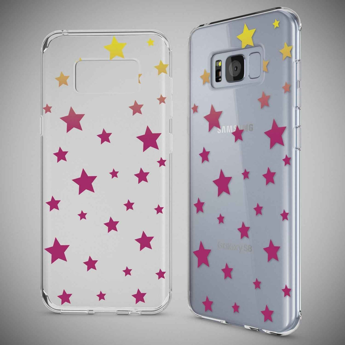 Samsung Galaxy S8 Plus Hülle Handyhülle von NALIA, Silikon Motiv Case Schutzhülle