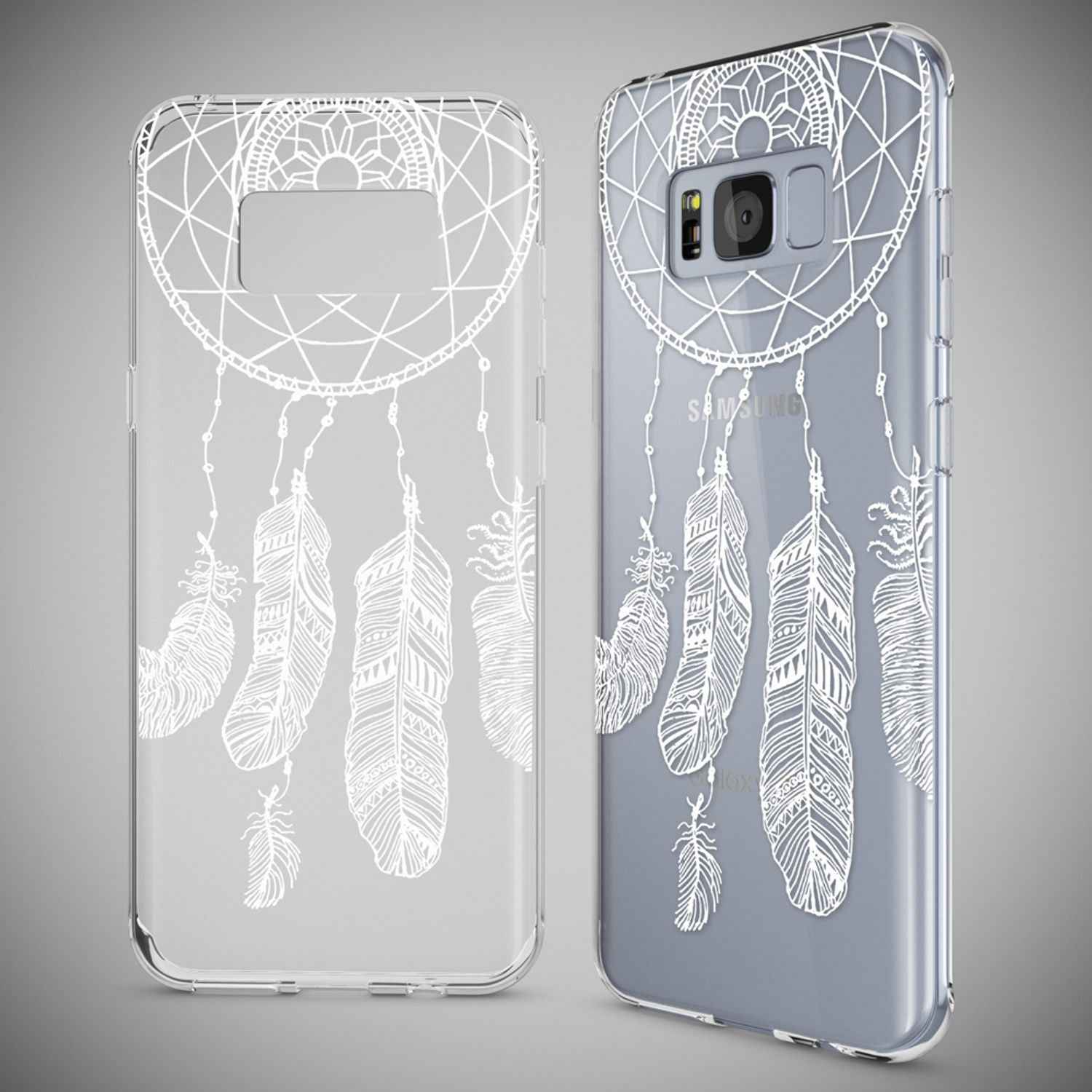 Samsung Galaxy S8 Hülle Handyhülle von NALIA, Slim Silikon Motiv Case Schutzhülle