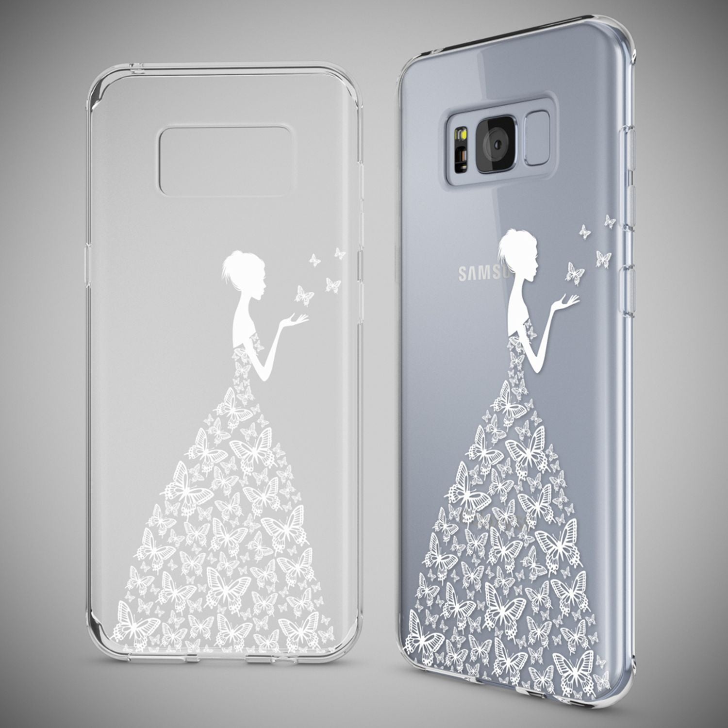 Handyhülle für Samsung Galaxy S8 TPU Silikon Transparent | NALIA Berlin