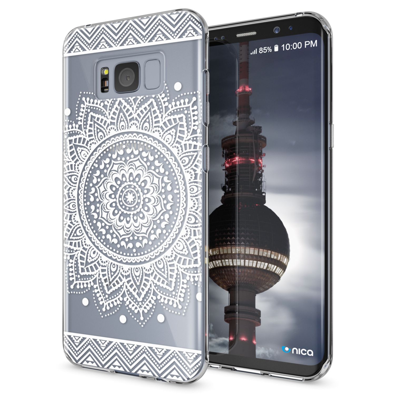 Handyhülle für Samsung Galaxy S8 TPU Silikon Transparent | NALIA Berlin