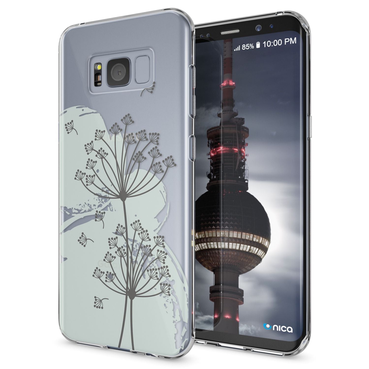 Handyhülle für Samsung Galaxy S8 TPU Silikon Transparent | NALIA Berlin
