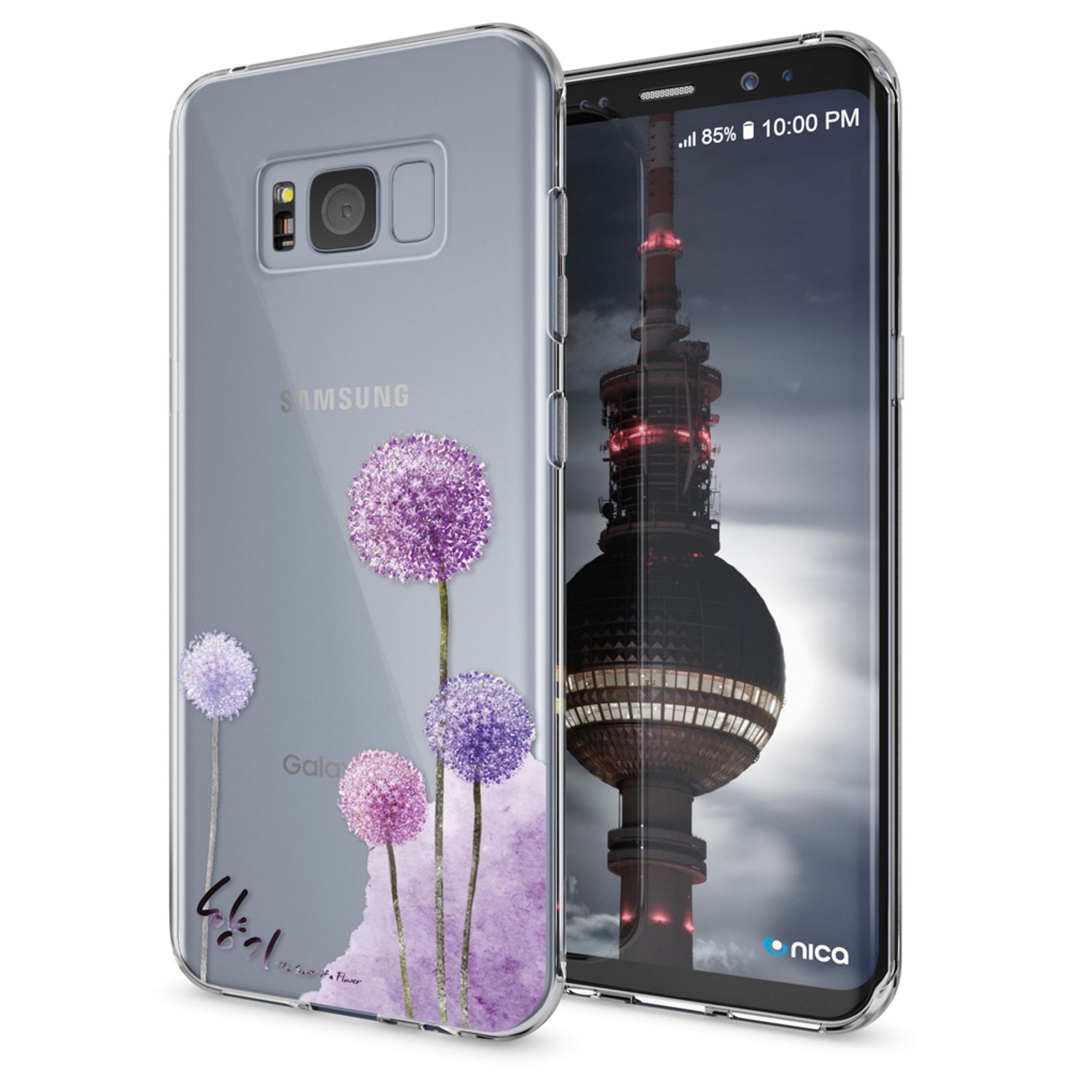 Handyhülle für Samsung Galaxy S8 TPU Silikon Transparent | NALIA Berlin