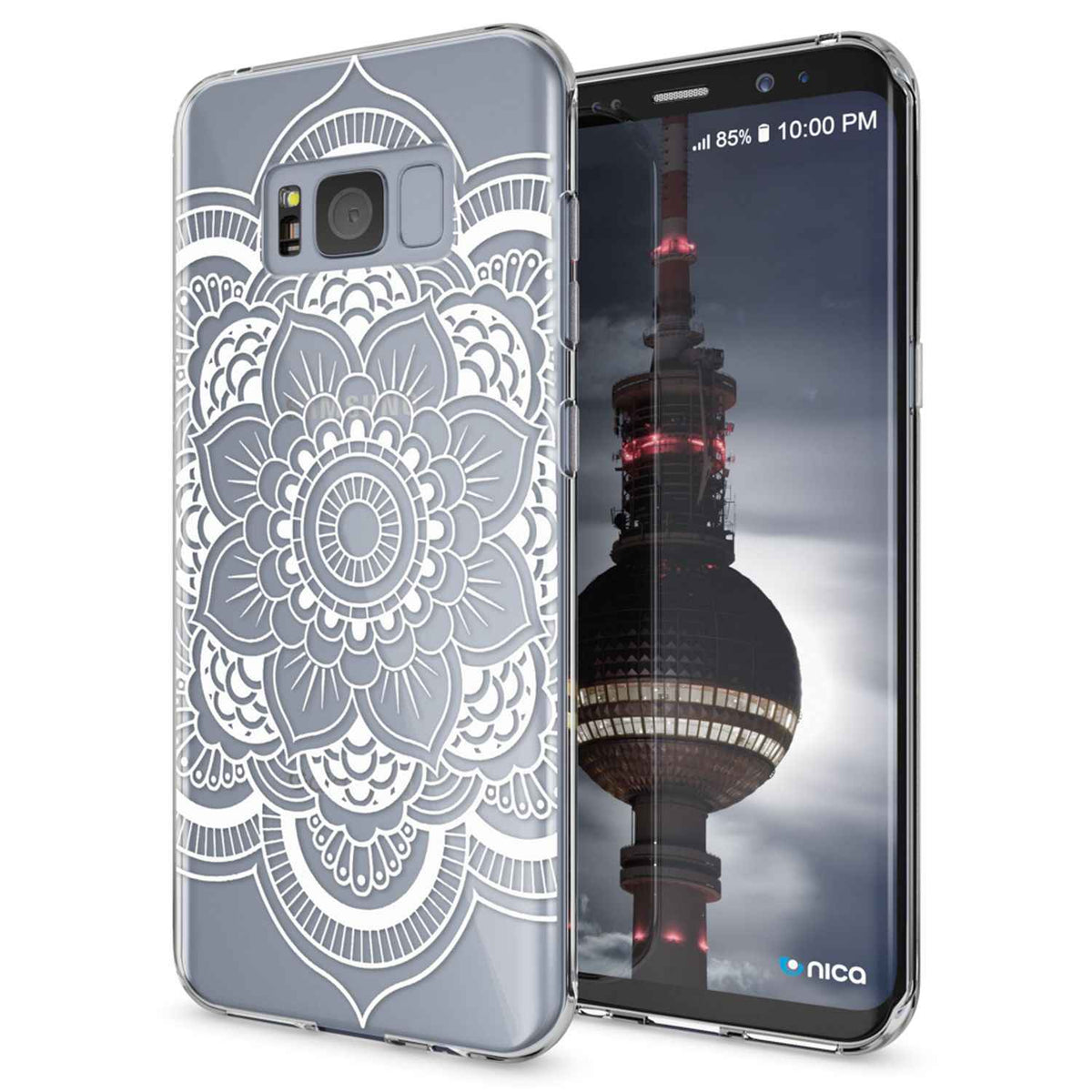 Samsung Galaxy S8 Plus Hülle Handyhülle von NALIA, Silikon Motiv Case Schutzhülle