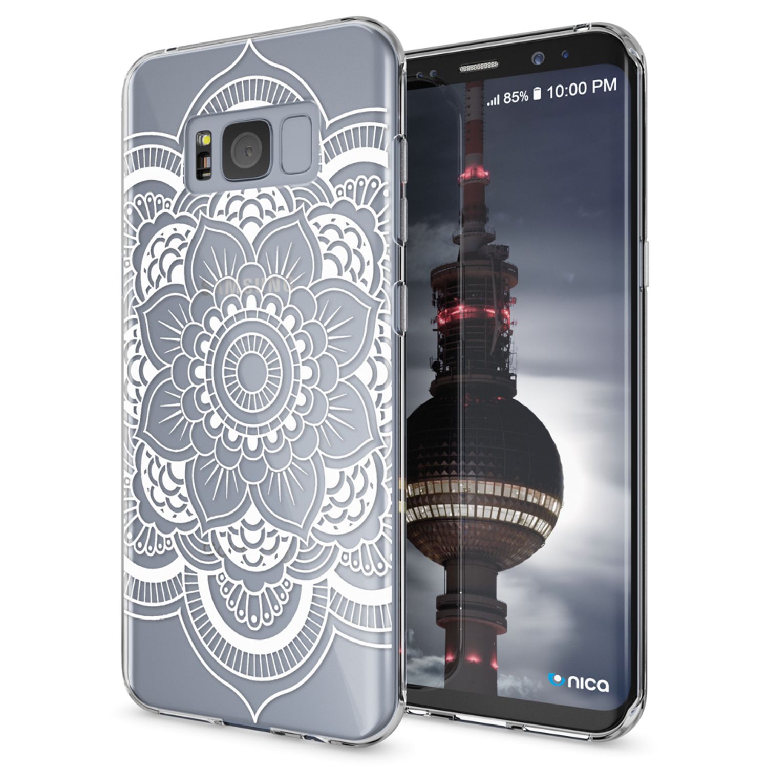 Handyhülle für Samsung Galaxy S8 TPU Silikon Transparent | NALIA Berlin