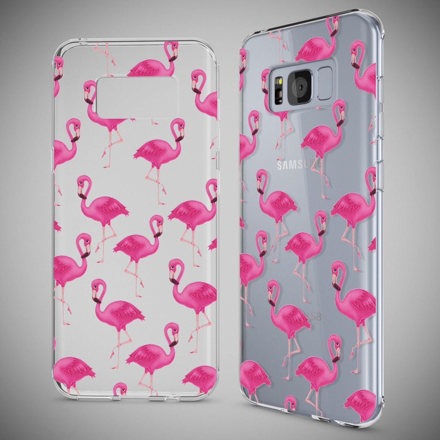 Handyhülle für Samsung Galaxy S8 TPU Silikon Transparent | NALIA Berlin