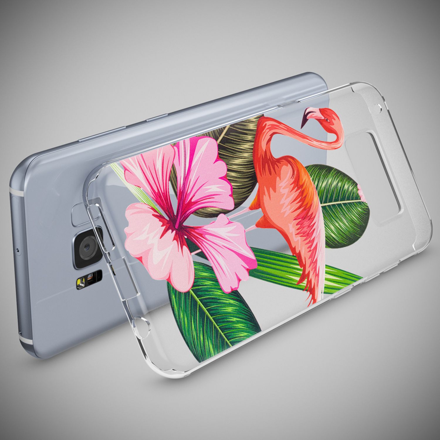 Handyhülle für Samsung Galaxy S8 TPU Silikon Transparent | NALIA Berlin