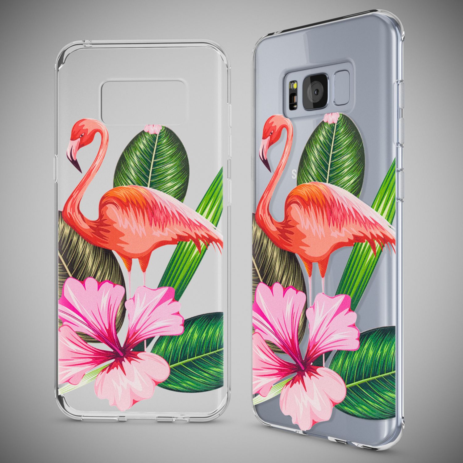 Handyhülle für Samsung Galaxy S8 TPU Silikon Transparent | NALIA Berlin