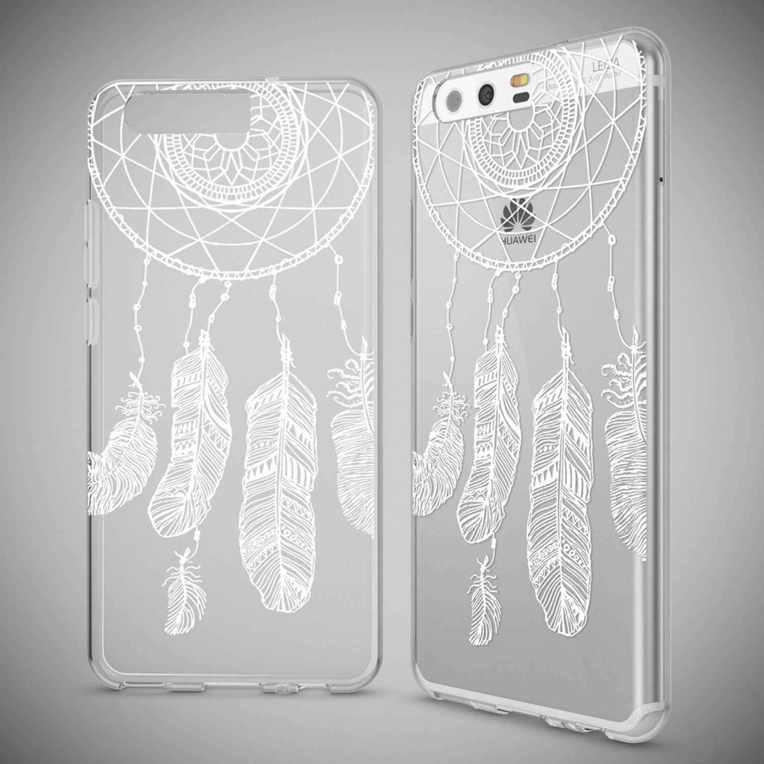Huawei P10 Hülle Handyhülle von NALIA, Slim Silikon Motiv Case Cover Schutzhülle