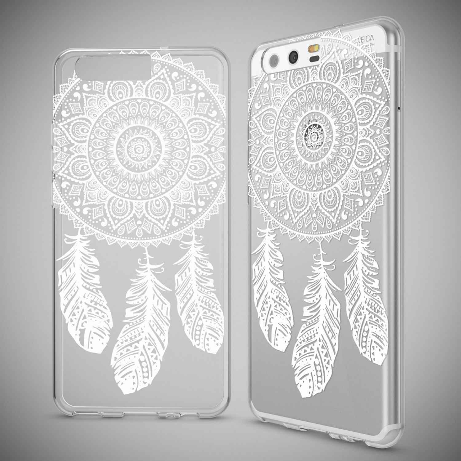 Huawei P10 Hülle Handyhülle von NALIA, Slim Silikon Motiv Case Cover Schutzhülle