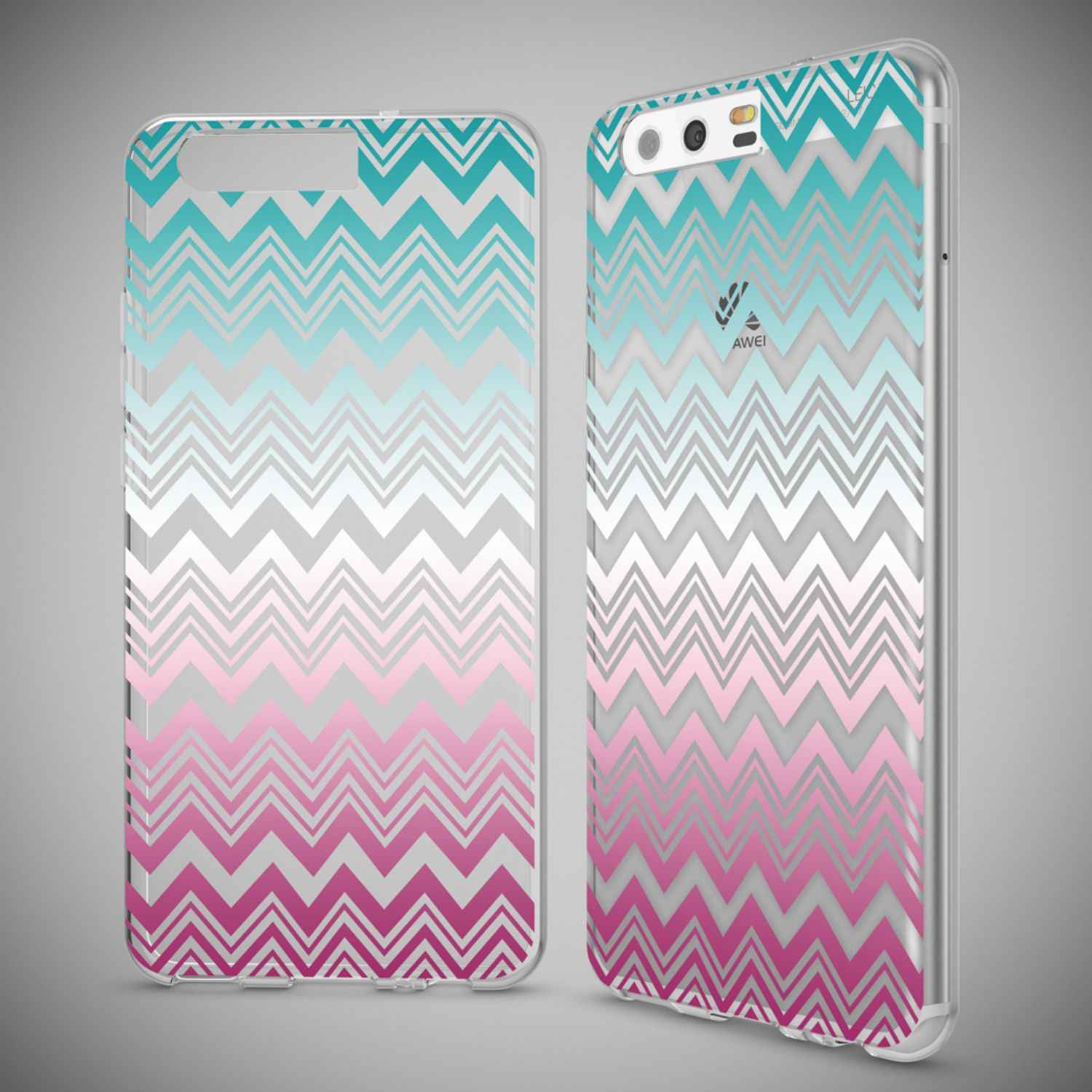 Huawei P10 Hülle Handyhülle von NALIA, Slim Silikon Motiv Case Cover Schutzhülle