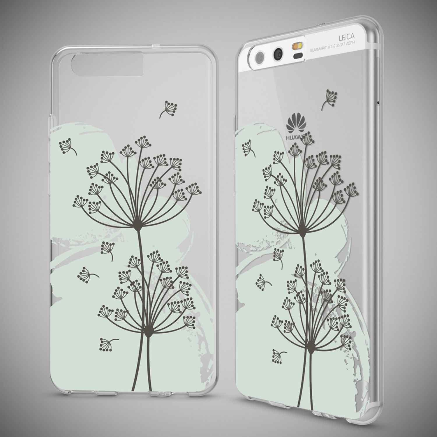 Huawei P10 Hülle Handyhülle von NALIA, Slim Silikon Motiv Case Cover Schutzhülle