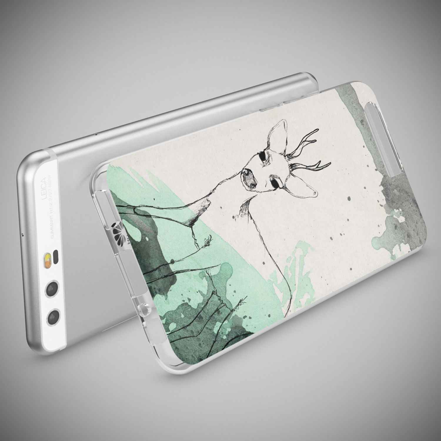 Huawei P10 Hülle Handyhülle von NALIA, Slim Silikon Motiv Case Cover Schutzhülle