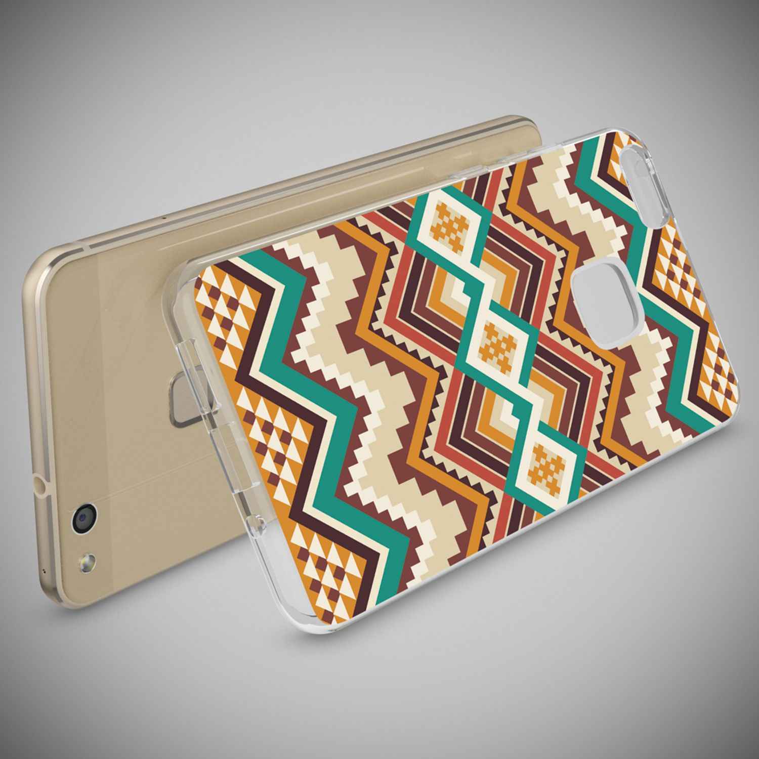 Huawei P10 Lite Hülle Handyhülle von NALIA, Slim Silikon Motiv Cover Schutzhülle