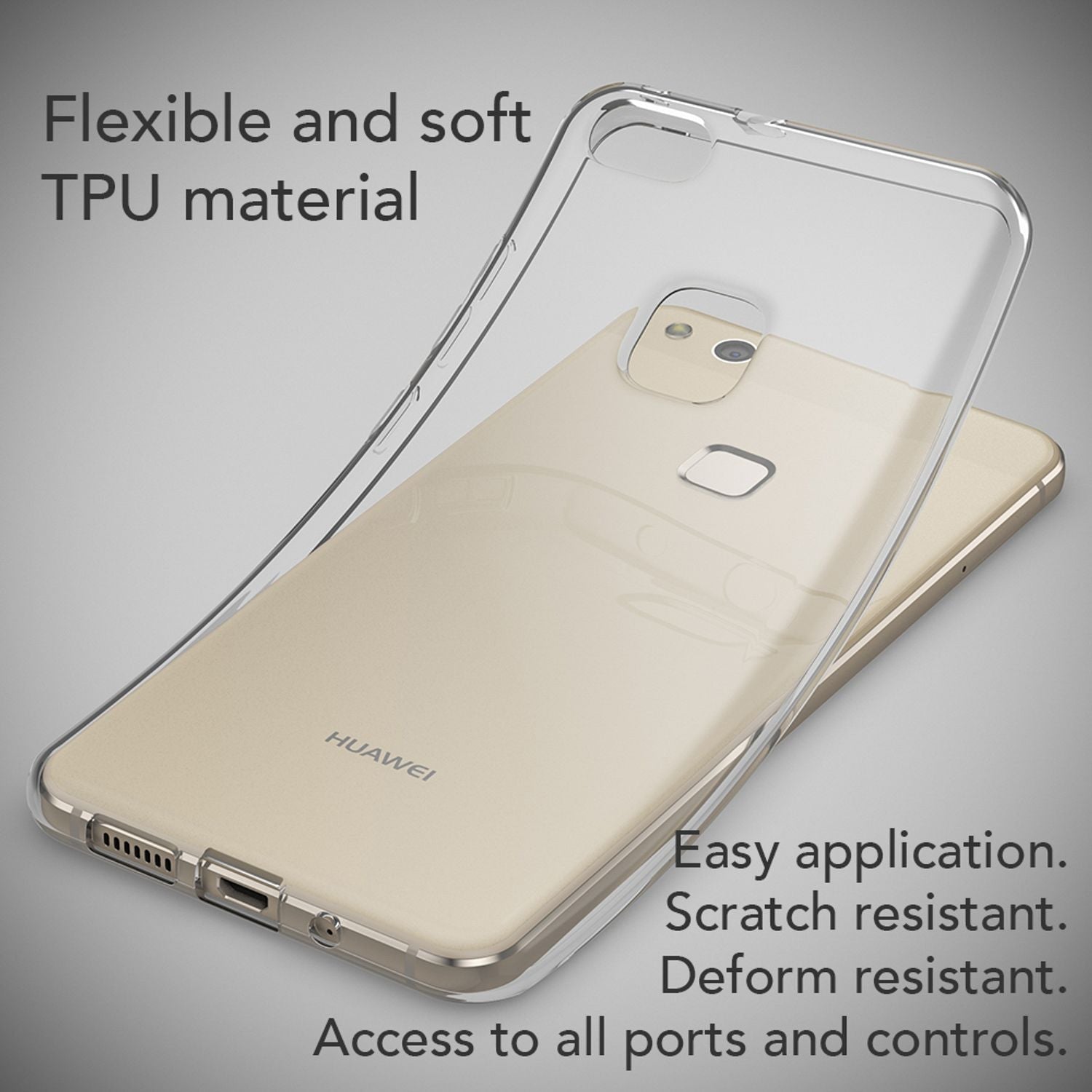 Handyhülle TPU Silikon für Huawei P10 Lite mehrfarbig Motiv | NALIA Berlin