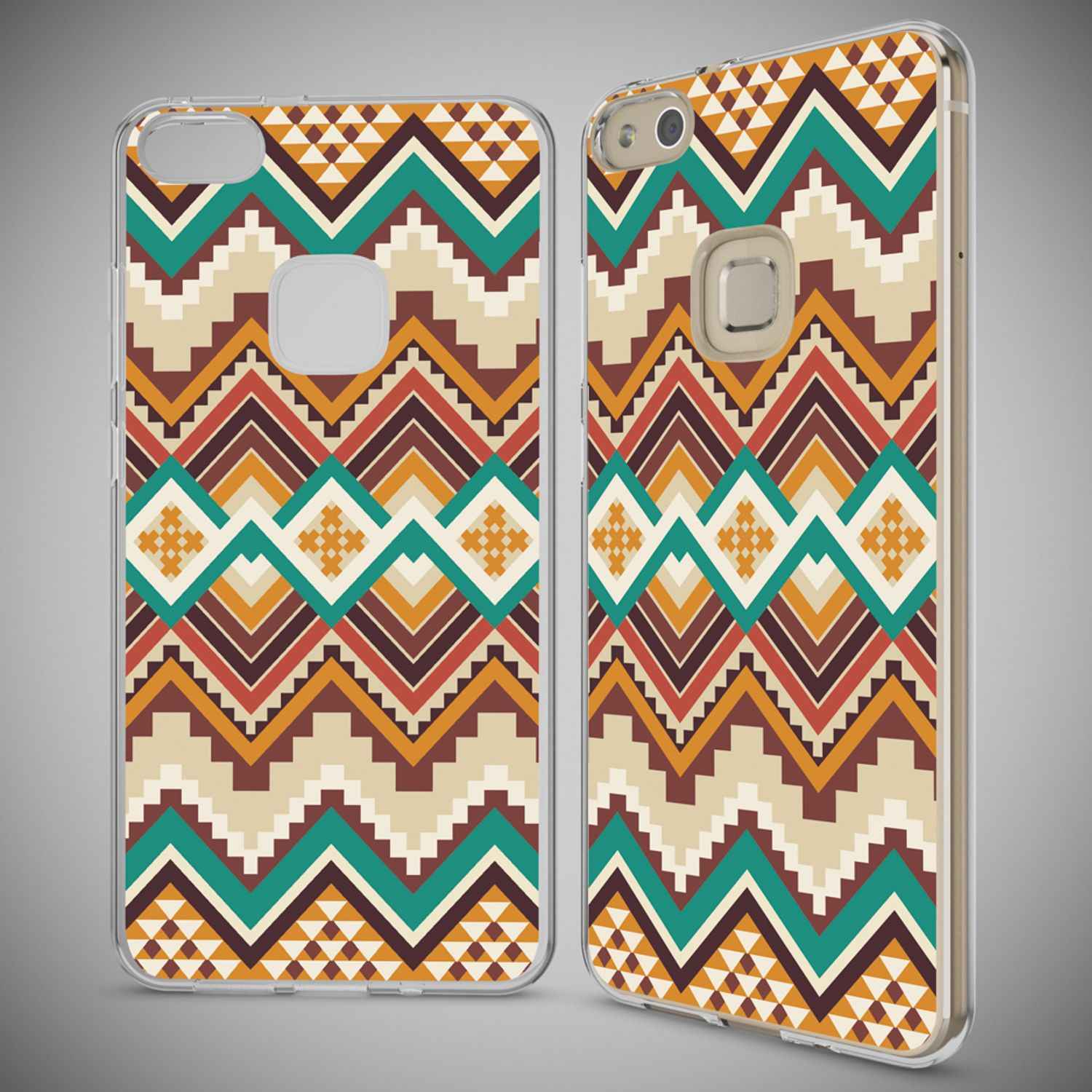 Huawei P10 Lite Hülle Handyhülle von NALIA, Slim Silikon Motiv Cover Schutzhülle