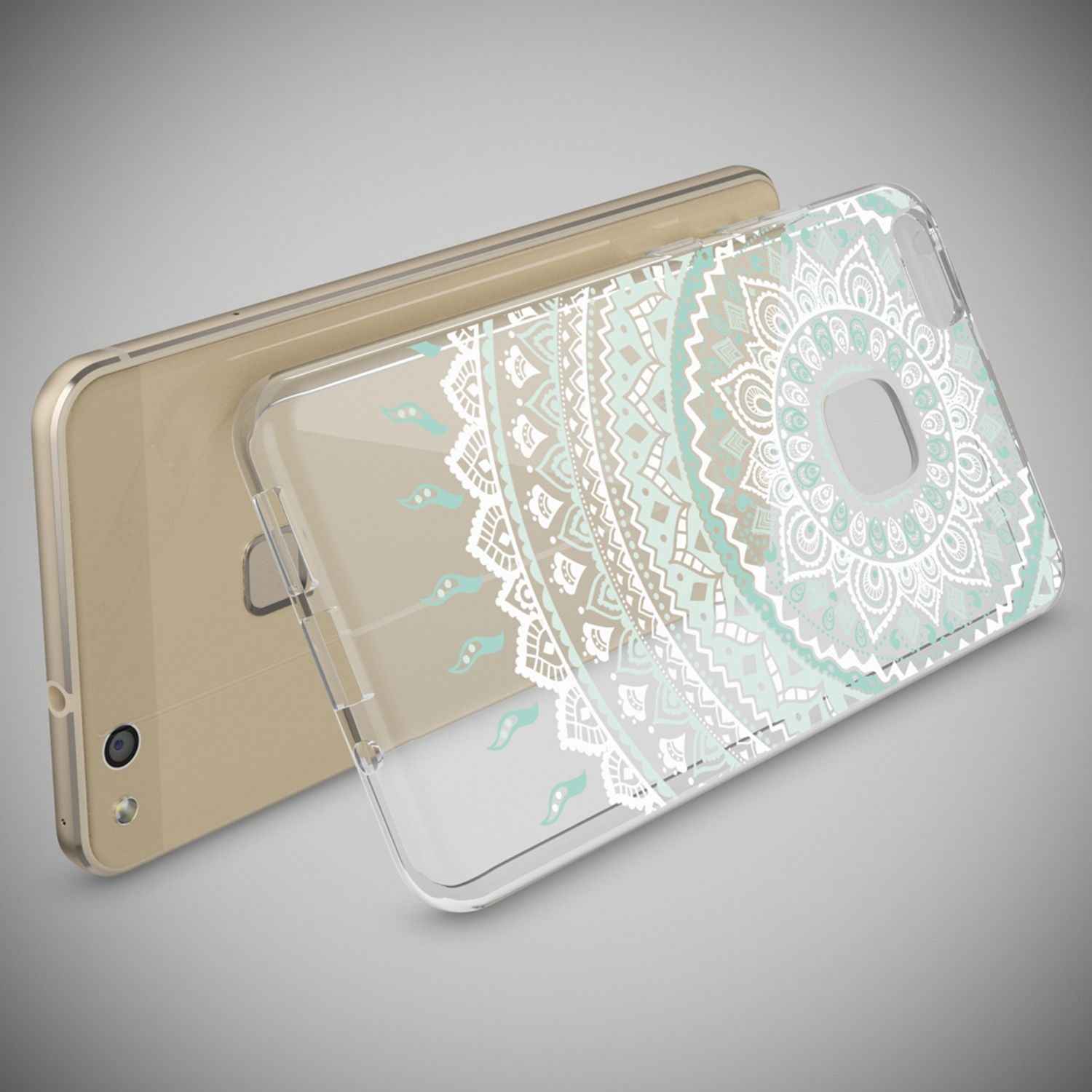 Huawei P10 Lite Hülle Handyhülle von NALIA, Slim Silikon Motiv Cover Schutzhülle