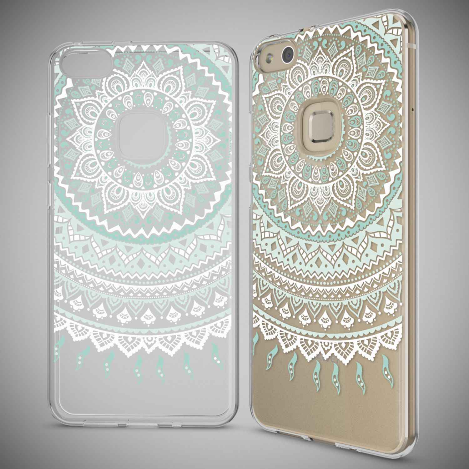 Huawei P10 Lite Hülle Handyhülle von NALIA, Slim Silikon Motiv Cover Schutzhülle