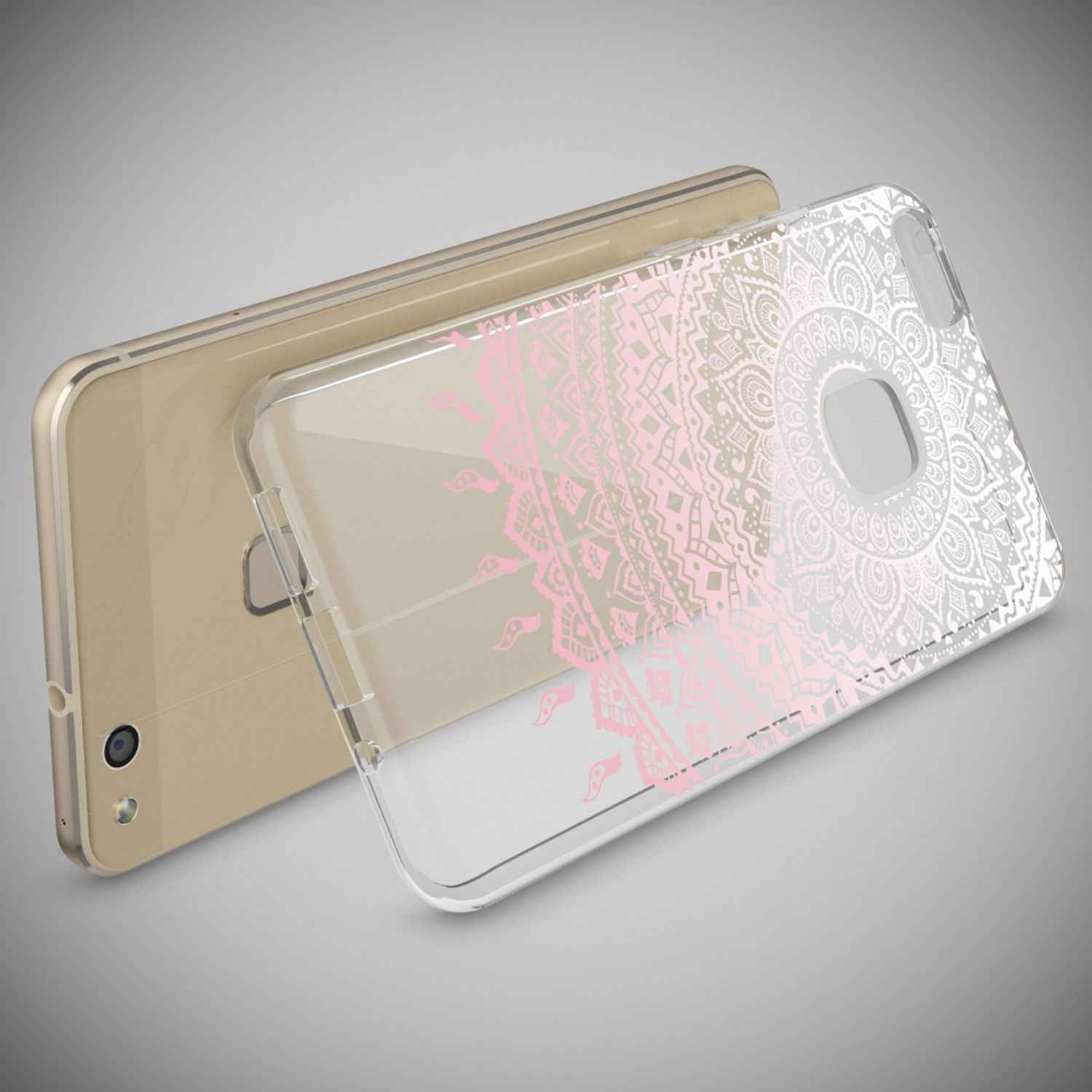 Huawei P10 Lite Hülle Handyhülle von NALIA, Slim Silikon Motiv Cover Schutzhülle