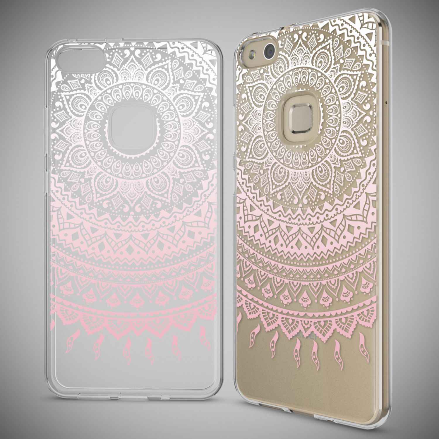 Huawei P10 Lite Hülle Handyhülle von NALIA, Slim Silikon Motiv Cover Schutzhülle