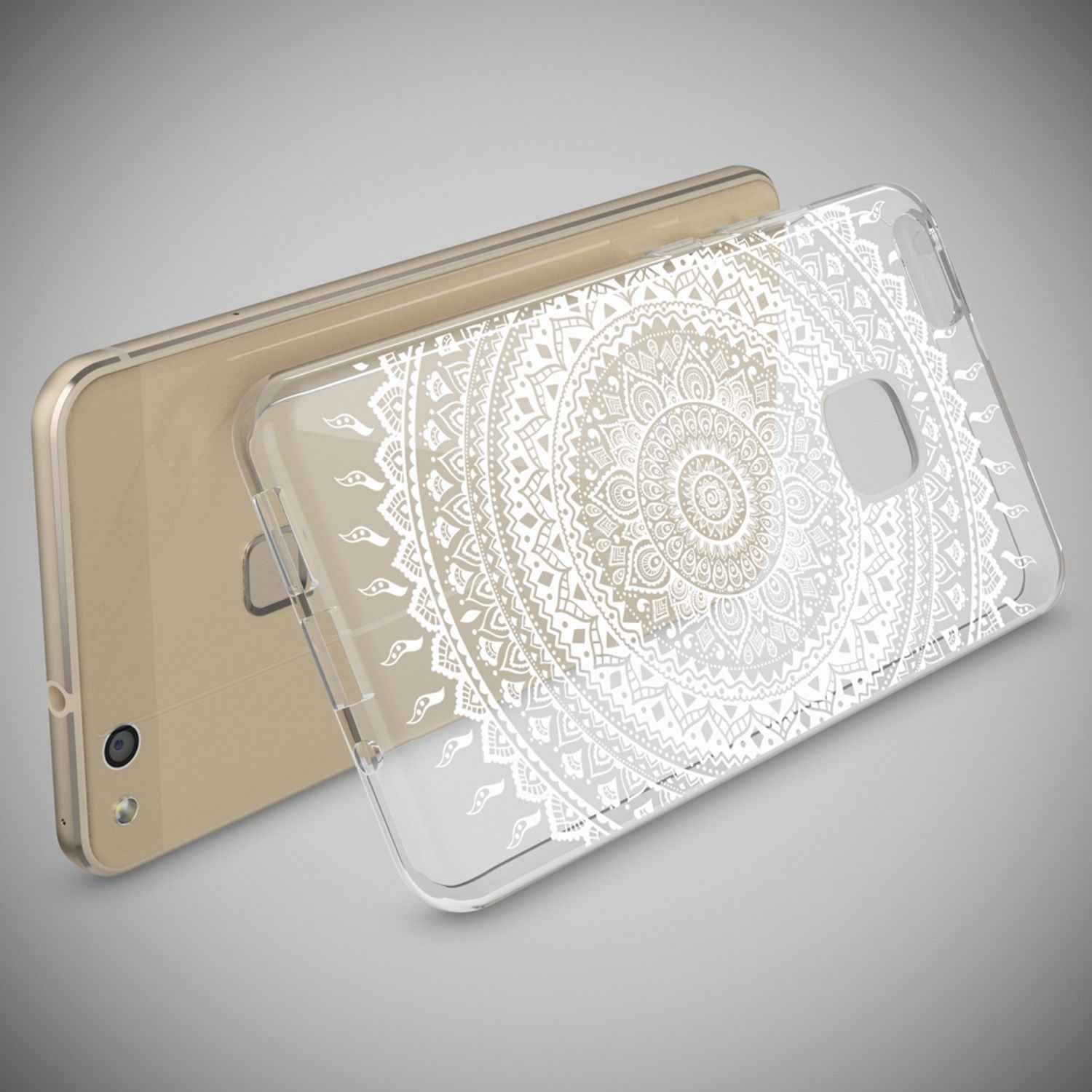 Huawei P10 Lite Hülle Handyhülle von NALIA, Slim Silikon Motiv Cover Schutzhülle