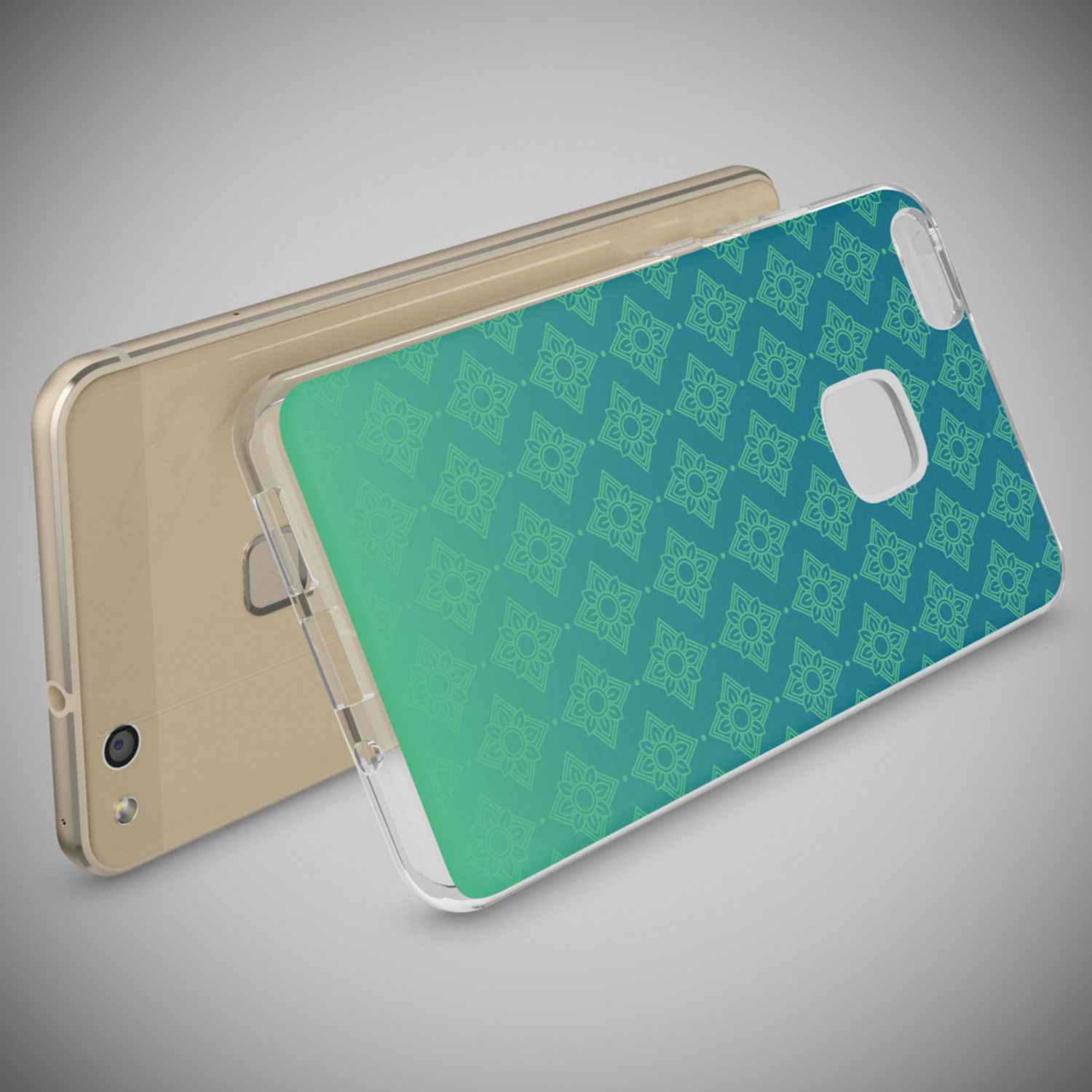 Huawei P10 Lite Hülle Handyhülle von NALIA, Slim Silikon Motiv Cover Schutzhülle