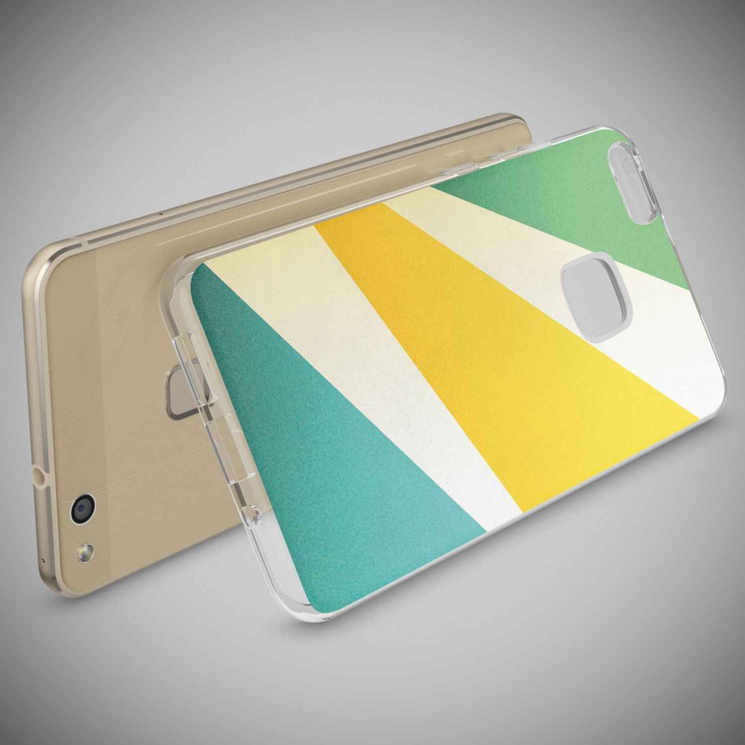 Huawei P10 Lite Hülle Handyhülle von NALIA, Slim Silikon Motiv Cover Schutzhülle