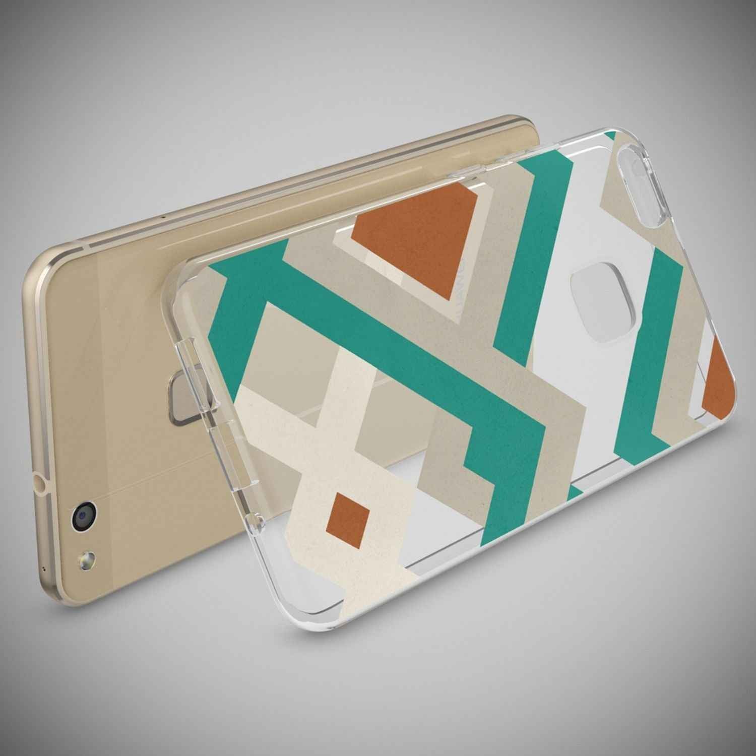 Huawei P10 Lite Hülle Handyhülle von NALIA, Slim Silikon Motiv Cover Schutzhülle