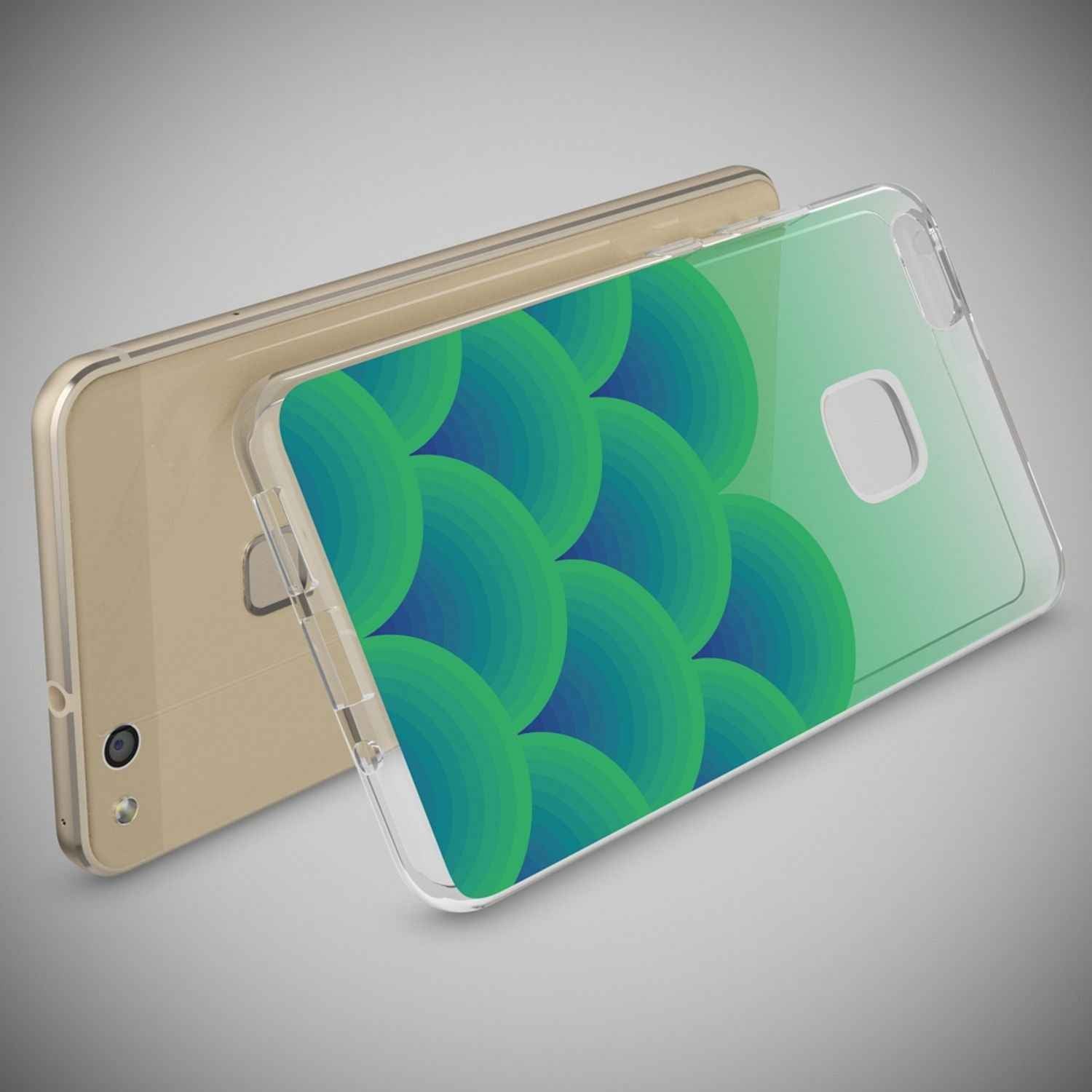 Huawei P10 Lite Hülle Handyhülle von NALIA, Slim Silikon Motiv Cover Schutzhülle
