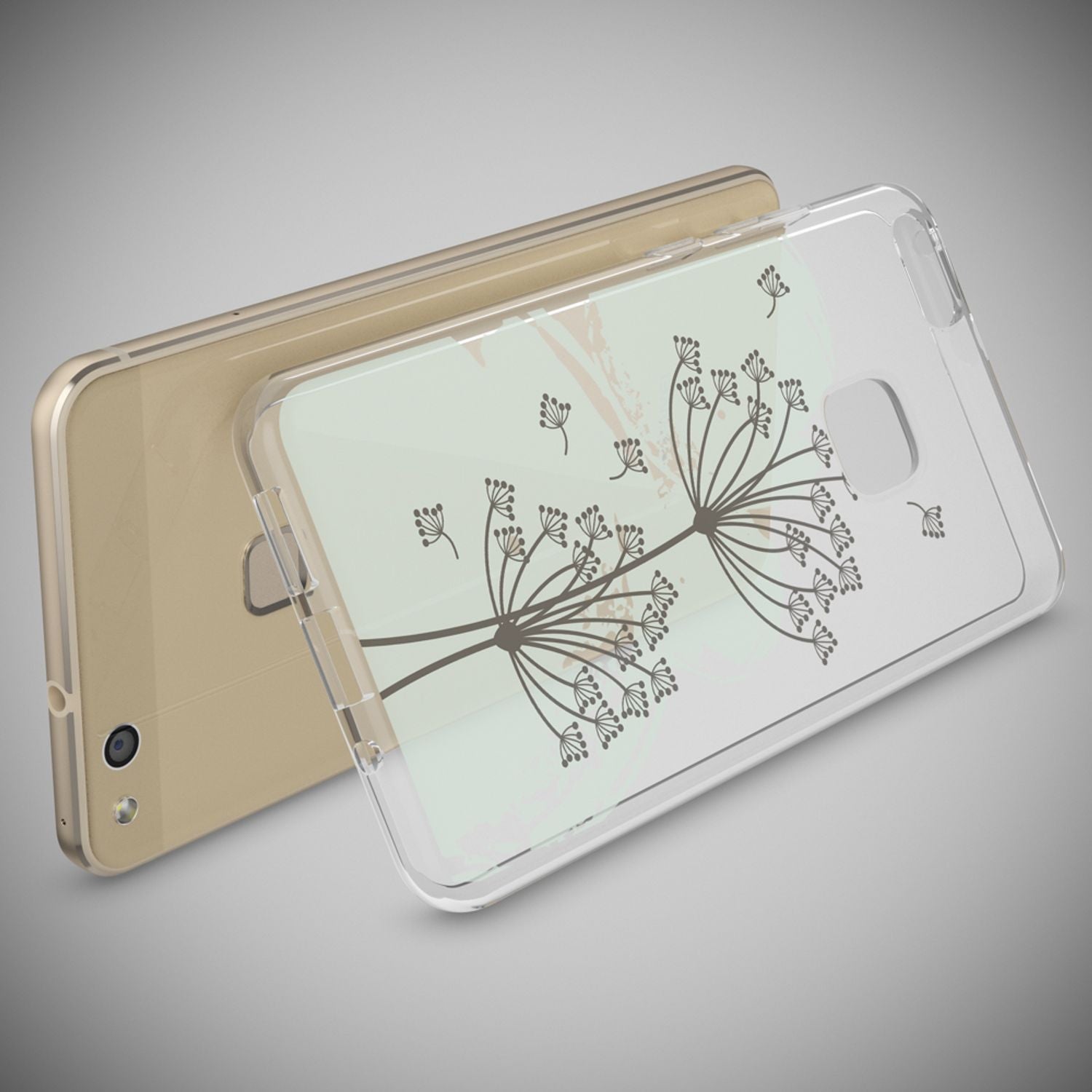 Handyhülle TPU Silikon für Huawei P10 Lite mehrfarbig Motiv | NALIA Berlin