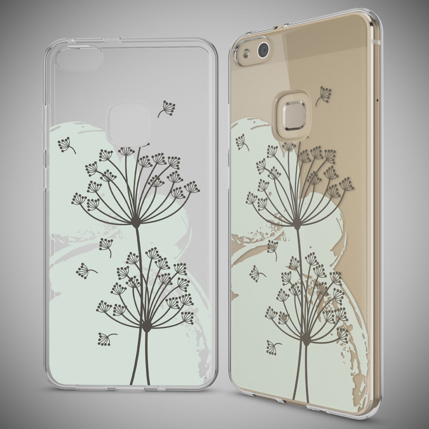 Handyhülle TPU Silikon für Huawei P10 Lite mehrfarbig Motiv | NALIA Berlin