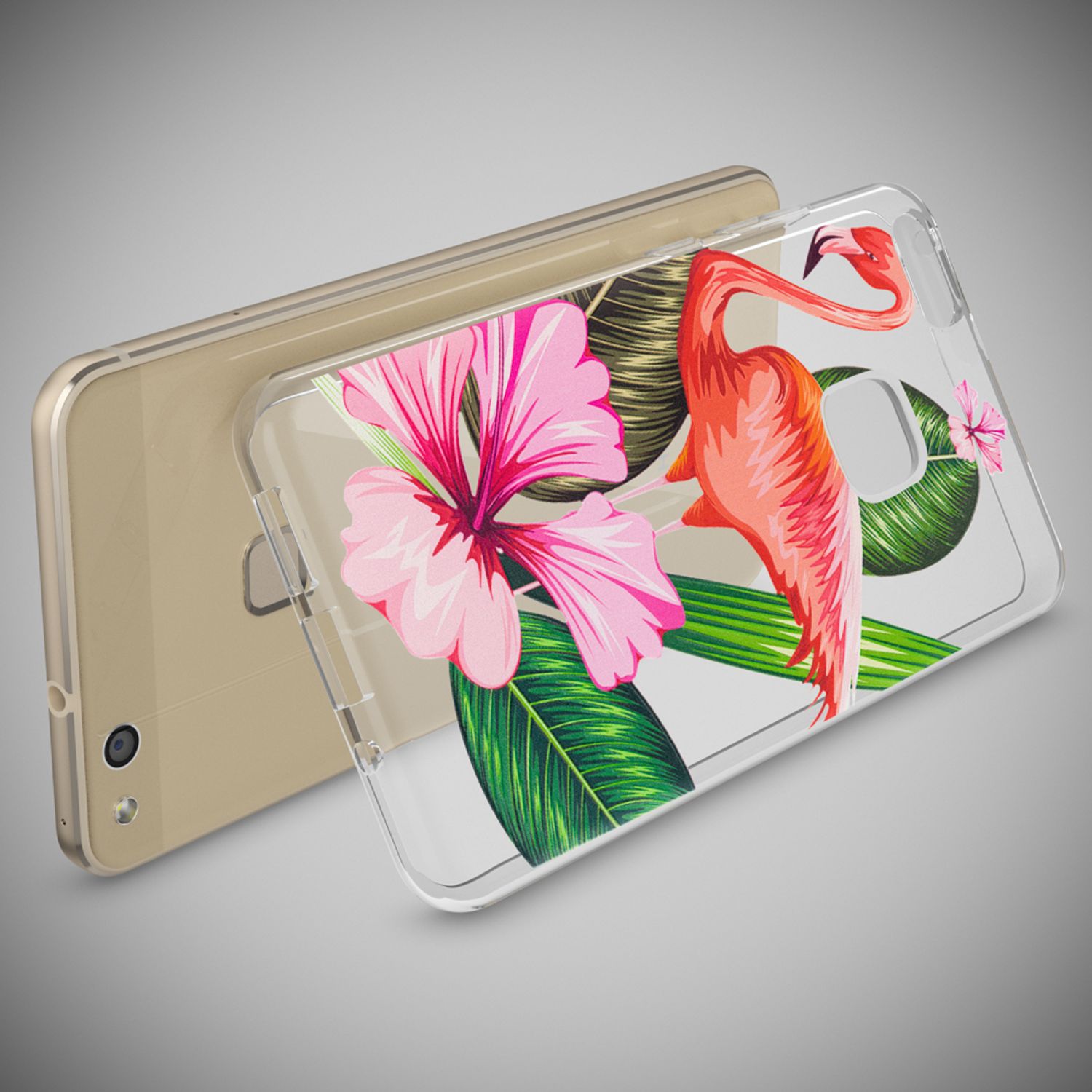 Handyhülle TPU Silikon für Huawei P10 Lite mehrfarbig Motiv | NALIA Berlin