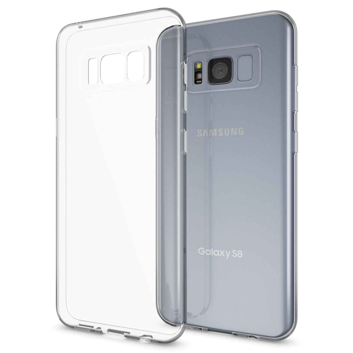 Samsung Galaxy S8 Handy Hülle von NALIA, Silikon Case Cover Transparent Bumper