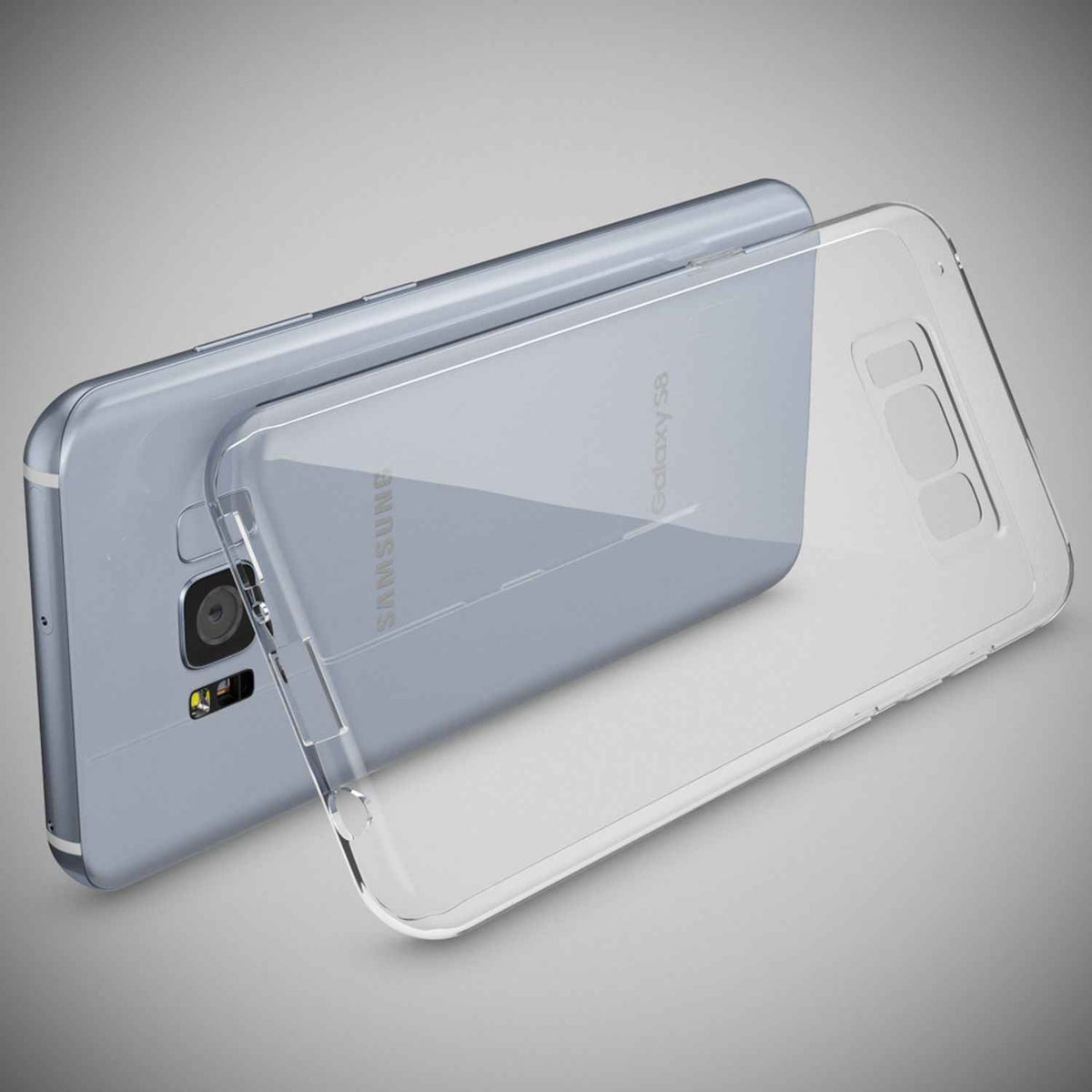 Samsung Galaxy S8 Handy Hülle von NALIA, Silikon Case Cover Transparent Bumper