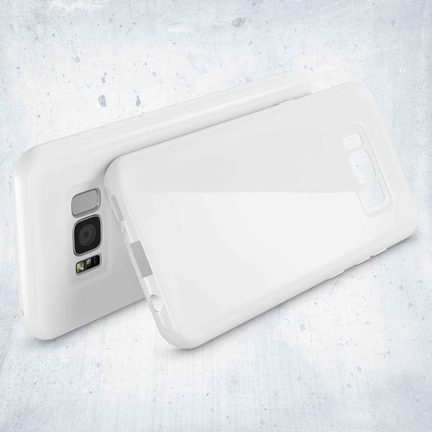 Samsung Galaxy S8 Hülle Handyhülle von NALIA, Slim Silikon Cover TPU Jelly Case
