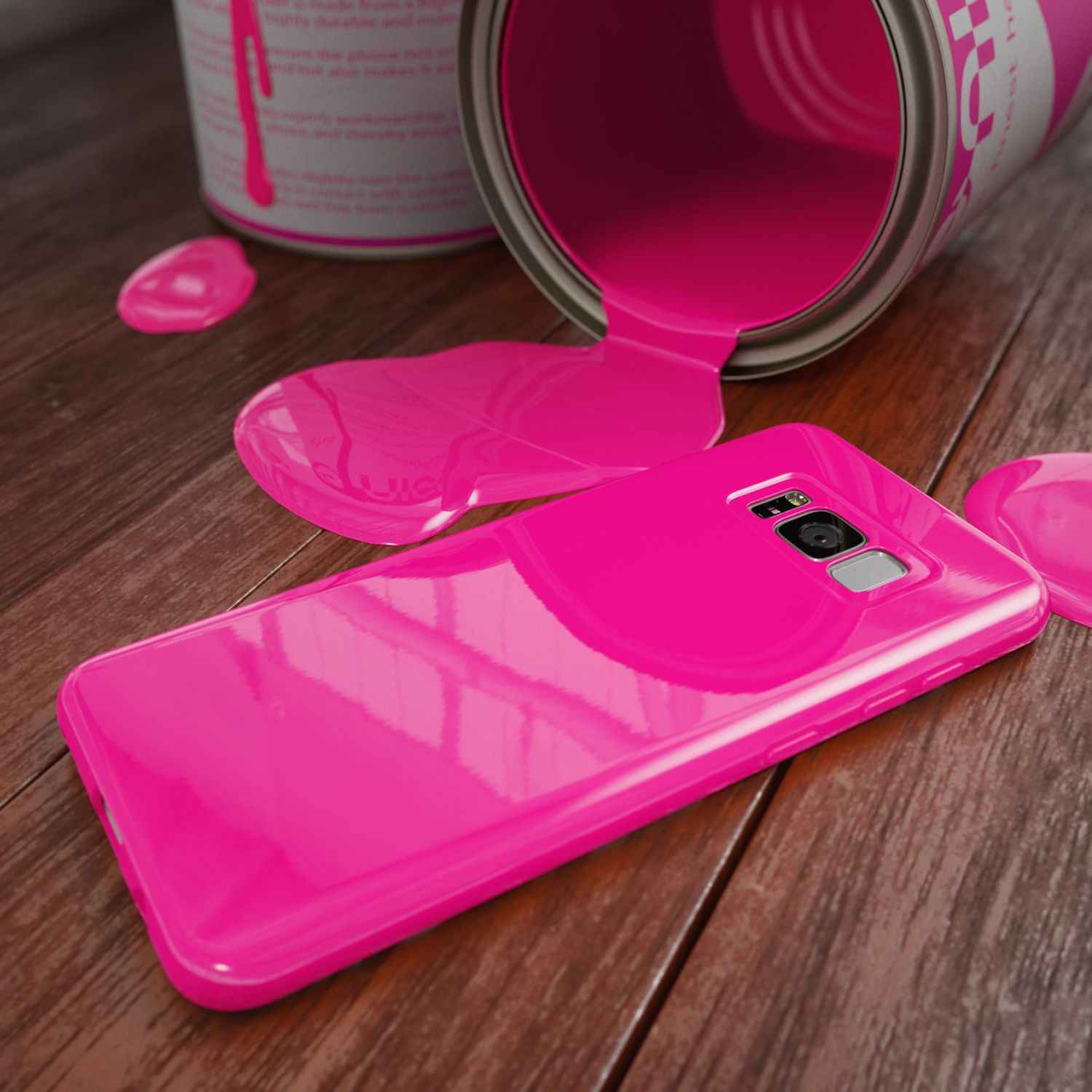 Samsung Galaxy S8 Hülle Handyhülle von NALIA, Slim Silikon Cover TPU Jelly Case