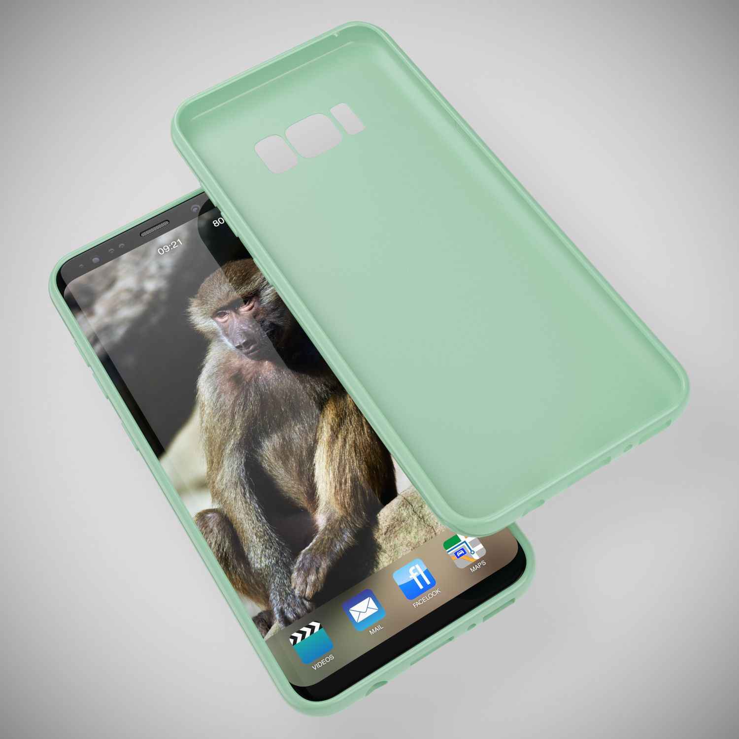 Samsung Galaxy S8 Hülle Handyhülle von NALIA, Slim Silikon Cover TPU Jelly Case