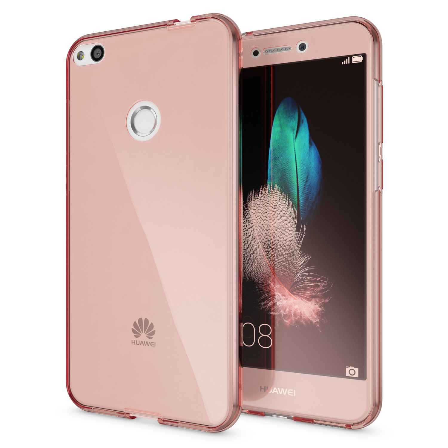 Huawei P8 Lite 2017 Hülle 360 Grad Handyhülle von NALIA, Full Cover Rundum Case