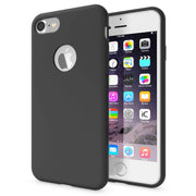 Apple iPhone 7 Liquid Silikon Handy Hülle von NALIA, weiches Hard Cover Case Dünn