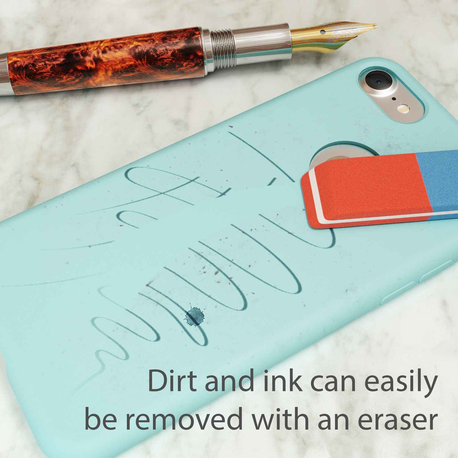 Apple iPhone 7 Liquid Silikon Handy Hülle von NALIA, weiches Hard Cover Case Dünn