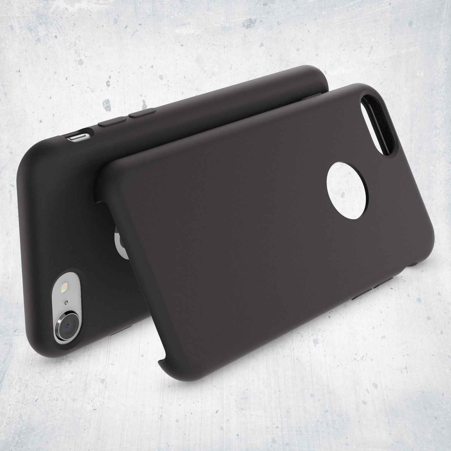 Apple iPhone 8 Liquid Silikon Handy Hülle von NALIA, weiches Hard Cover Case Dünn